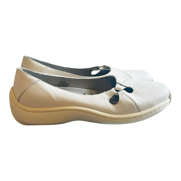 Klogs White Leather Slip-On Shoes size 9 - Picture 4 of 15